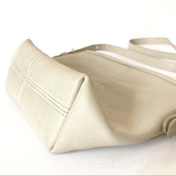 Vintage Coach Cream Beige Leather Soho 4107 Bag - Picture 6 of 16